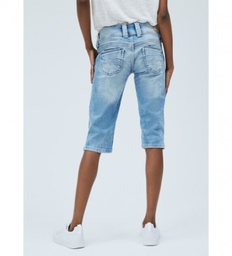 Pepe Jeans Denim Venus Bermuda shorts blue