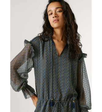 Pepe Jeans Vestido Alex azul-marinho