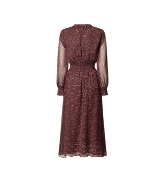 Pepe Jeans Vestido Mariette Lotus vermelho