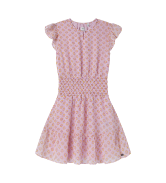 Pepe Jeans Vestido corto Victoria rosa