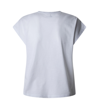 Pepe Jeans T-shirt bianca a maniche corte Viti