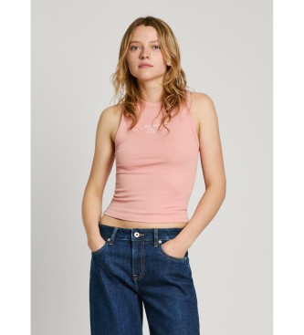 Pepe Jeans Różowa koszulka Viv