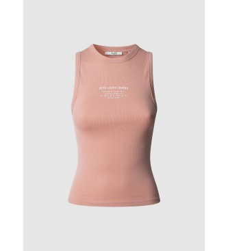 Pepe Jeans Różowa koszulka Viv