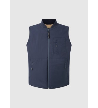 Pepe Jeans Gilet Voswell blu scuro
