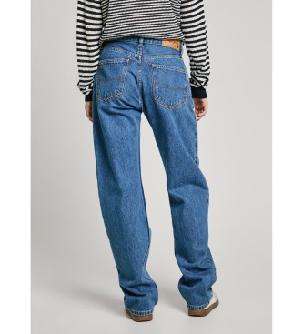 Pepe Jeans Jeansy W11 Boyfriend Lw niebieski