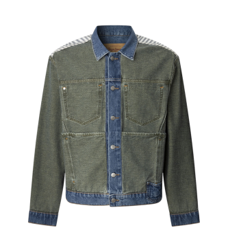 Pepe Jeans Cazadora reversible W11 azul, verde 