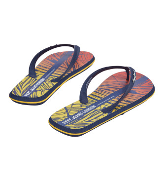 Pepe Jeans Whale Palm flip flops navy