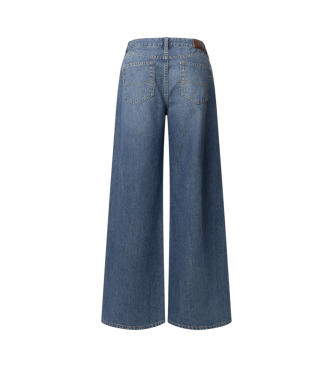 Pepe Jeans Jean large fendu bleu