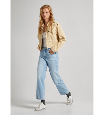 Pepe Jeans Jeans bootcut en hoog model Lexa hemelsblauw