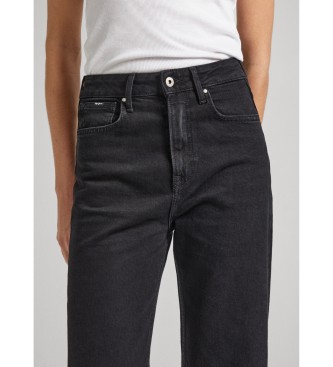 Pepe Jeans Jeans med brede ben, sort
