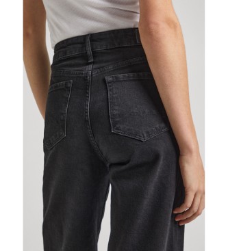 Pepe Jeans Jeans med brede ben, sort