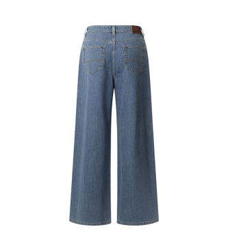 Pepe Jeans Jaimy blauwe wijde jeans