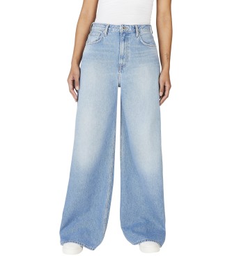 Pepe Jeans Blaue, weit geschnittene Jeans Jaimy