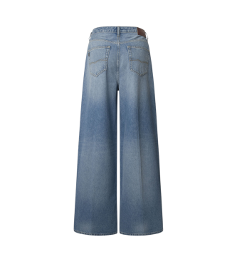 Pepe Jeans Jaimy blauwe wijde jeans