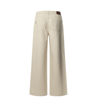 Pepe Jeans Jeans en fit ancho Jaimy beige