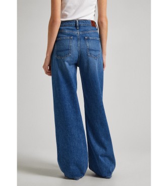 Pepe Jeans Jeans Wide Leg Uhw Utility azul