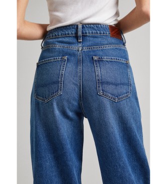 Pepe Jeans Weit geschnittene Uhw Utility Jeans blau