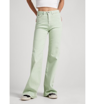 Pepe Jeans Willa green trousers
