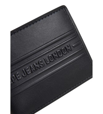 Pepe Jeans Portefeuille loup noir