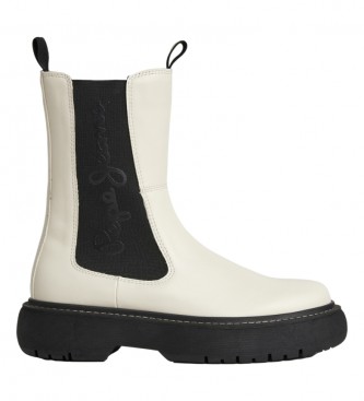 Pepe Jeans Yoko Chelsea-Stiefelette wei