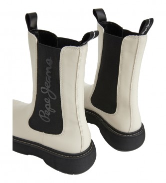 Pepe Jeans Yoko Chelsea-Stiefelette wei