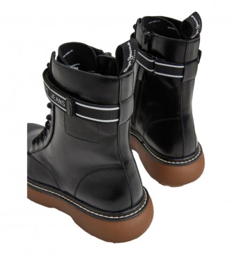 Pepe Jeans Yoko Fact ankle boots black
