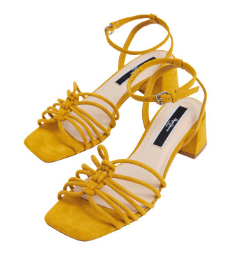 Pepe Jeans Sandals Zoe Colors yellow -Heel height 6cm
