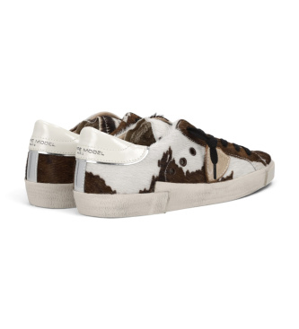 Philippe Model Sapatilhas de Pele Prsx Low branco