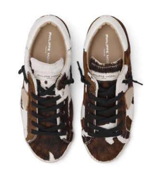 Philippe Model Sapatilhas de Pele Prsx Low branco