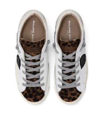 Philippe Model Sneaker in Pelle Prsx Low bianche