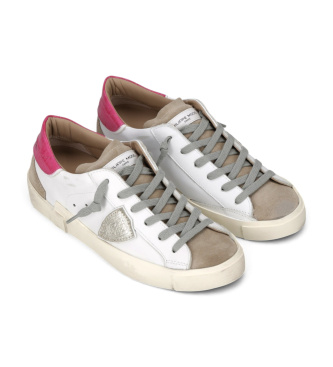 Philippe Model Sapatilhas de Pele Prsx Low branco