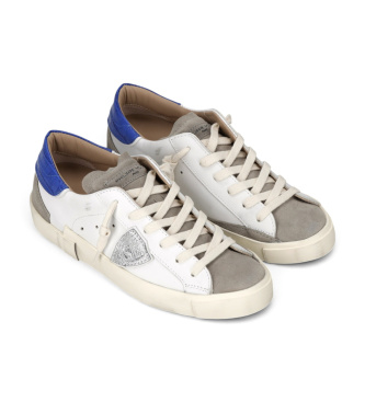 Philippe Model Tênis de Couro Prsx Low branco