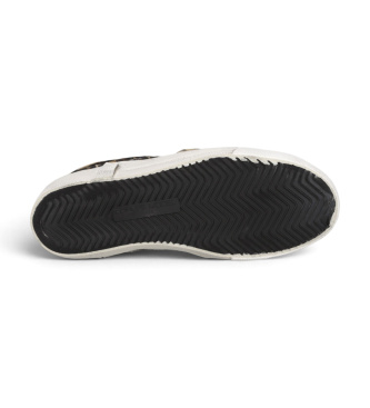 Philippe Model Sapatilhas de Pele Prsx Low castanho