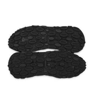 Philippe Model Baskets en Cuir Tropez Haute Low marron