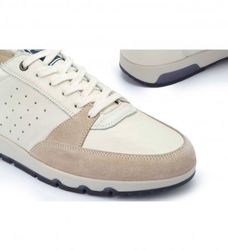 Pikolinos Alarcon beige leather sneakers