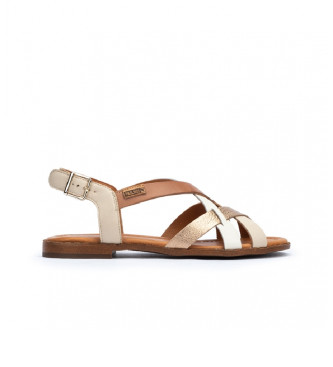 Pikolinos Algar beige leren sandalen