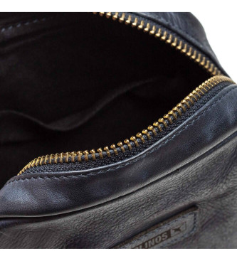 Pikolinos Navy Rioja leather shoulder bag