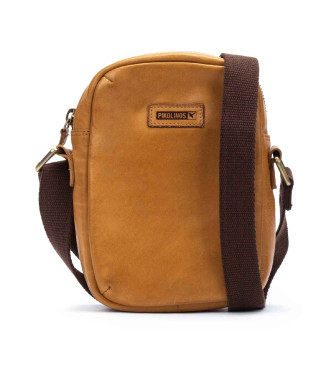 Pikolinos Brown Rioja leather shoulder bag