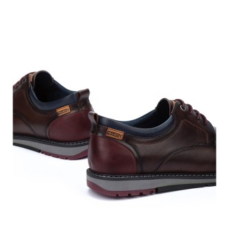 Pikolinos Brown Berna Leather Shoes