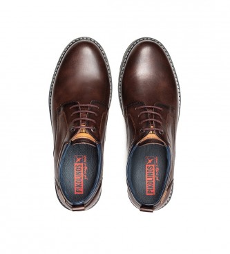 Pikolinos Brown Berna Leather Shoes