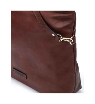 Pikolinos Adra brown leather handbag
