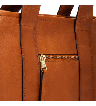 Pikolinos Alcudia braune Handtasche