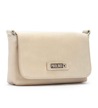 Pikolinos Anna beige leather shoulder bag