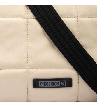 Pikolinos Alaior beige leather bag