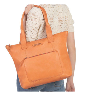 Pikolinos Anna orange leather bag