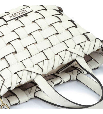 Pikolinos Comillas leather bag white