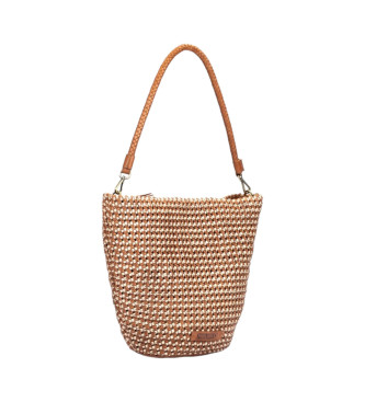 Pikolinos Sac en cuir beige Formentera