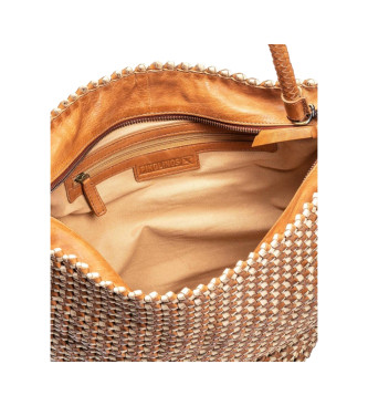 Pikolinos Beige Ledertasche Formentera