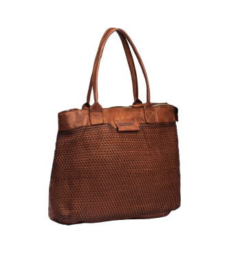 Pikolinos Sac en cuir Gabarda marron