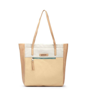 Pikolinos Manacor beige leather bag